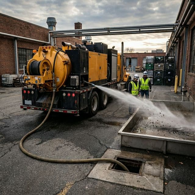 Commercial Drain Clearing